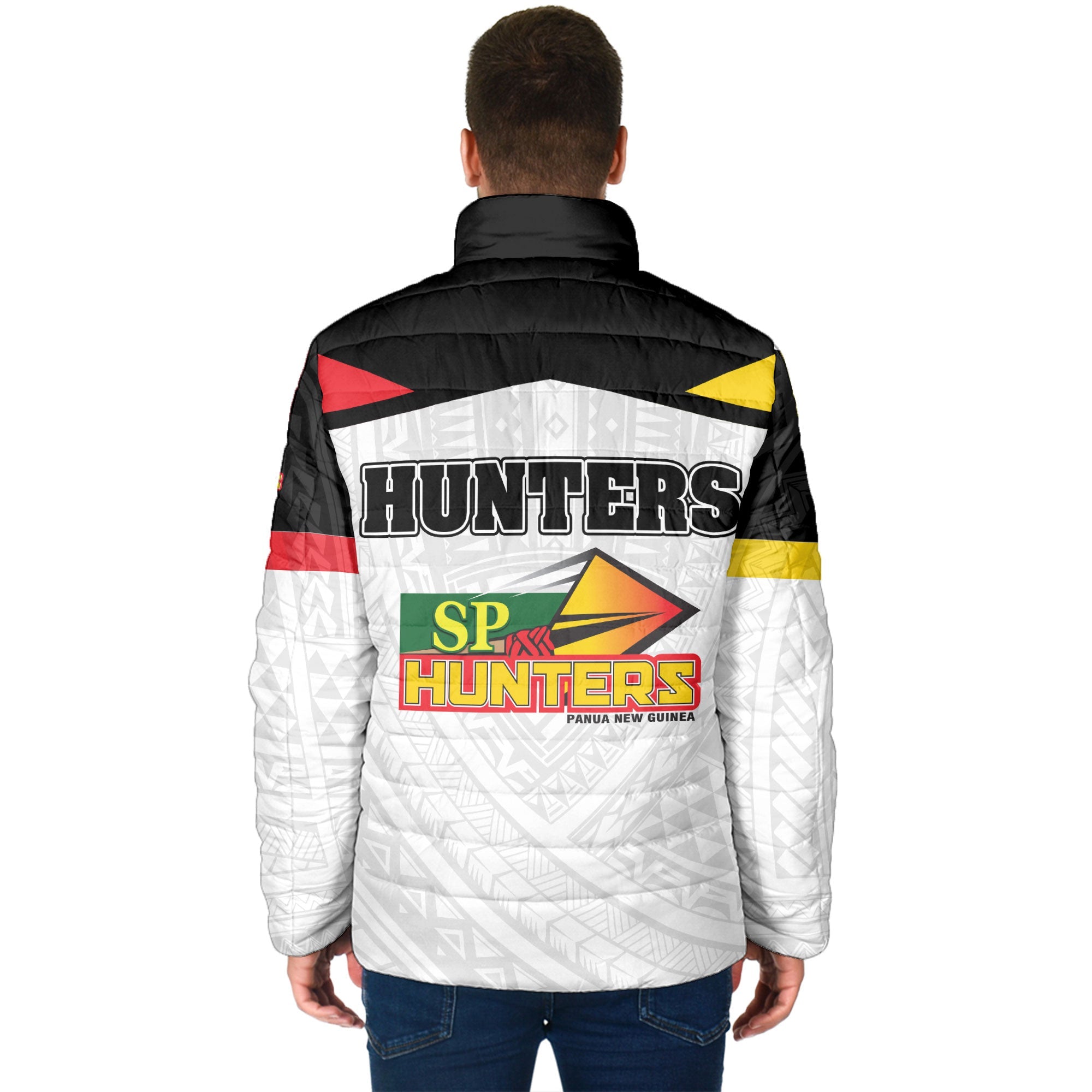 Papua New Guinea Rugby Hunters Men Padded Jacket