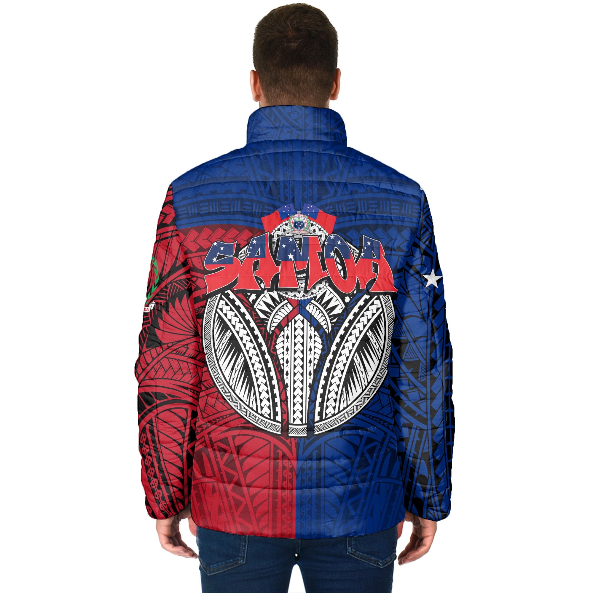 Samoa Independence Day 1st June Men Padded Jacket