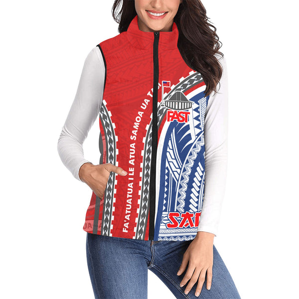 FAST Samoa United in Faith Women Padded Jacket Vest