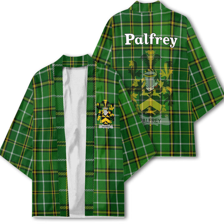 Palfrey Family Kimono Irish National Plaid & Crest Style – To The Closet