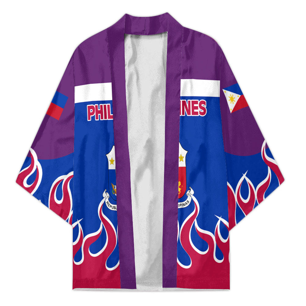 Philippines Kimono Flag & Coat Of Arms Fire Hockey Style