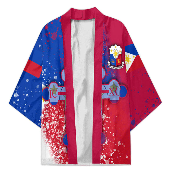 Philippines Kimono Flag & Coat Of Arms Orthodox Style