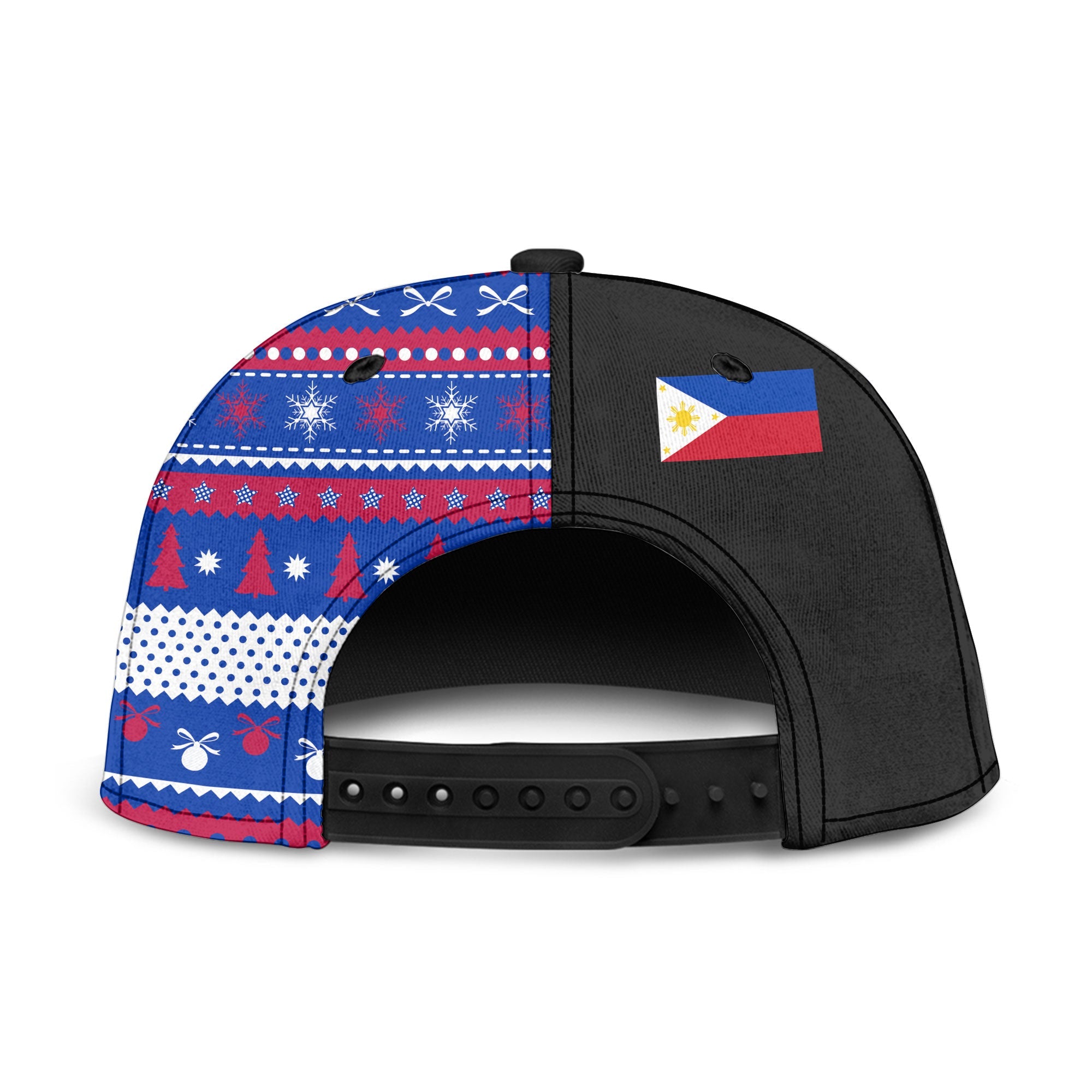 Philippines Snapback Hat Coat Of Arms Christmas Style