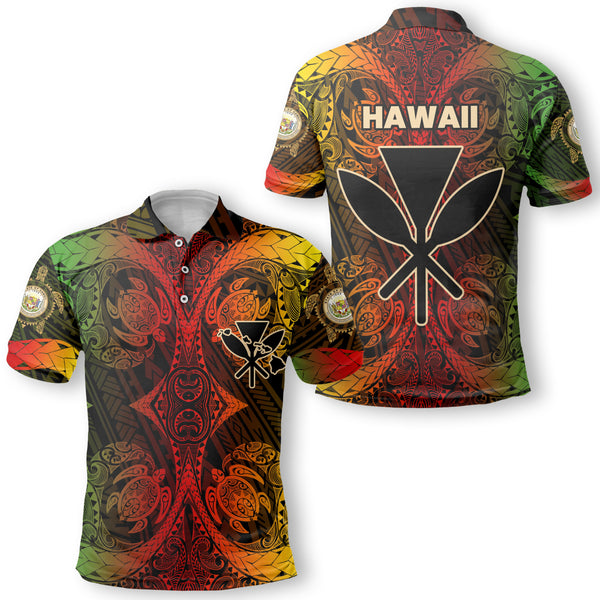 Kanaka Maoli Hawaii Polo Reggae Style