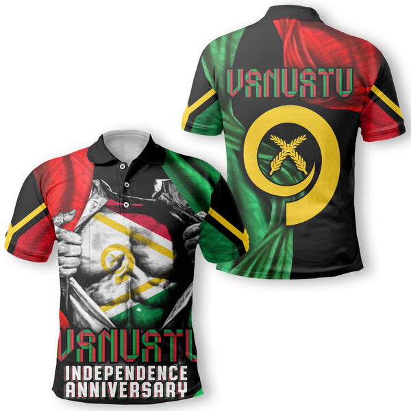 Vanuatu In Me Independence Day Polo 43rd Anniversary Style