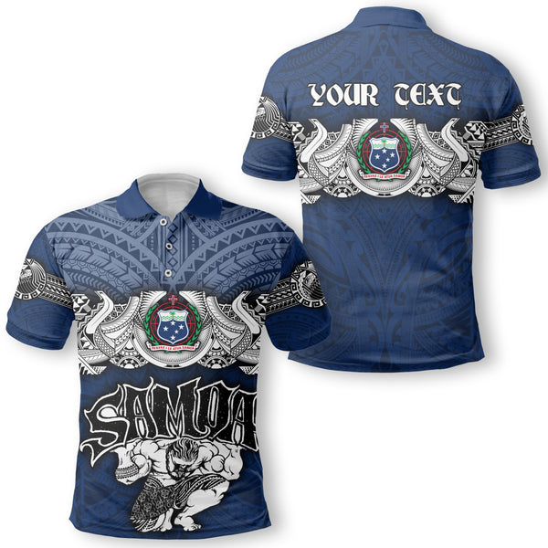 Custom Samoa Warrior Polo