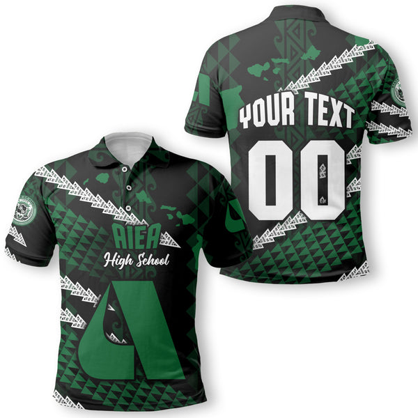 Hawaii Aiea High School Custom Polo Map Style