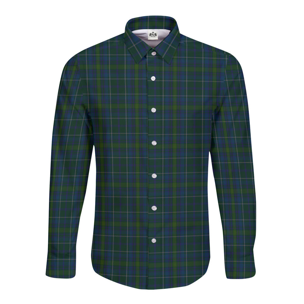 Protheroe of Wales Tartan Plaid Long Sleeve Button Shirt