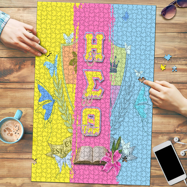Sorority Puzzles - Eta Sigma Theta Puzzles Crest Style