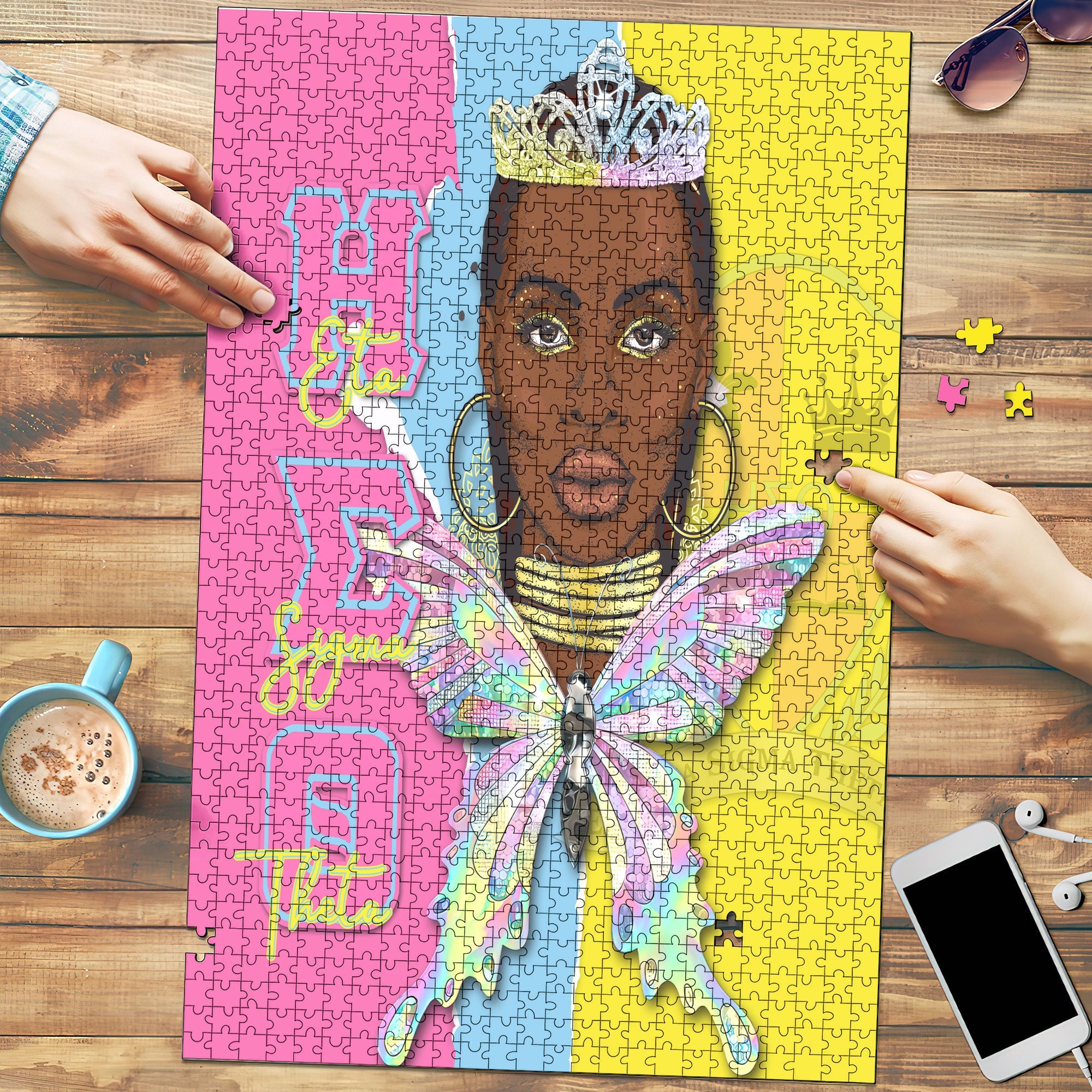 Sorority Puzzles - Eta Sigma Theta Puzzles Queen Style