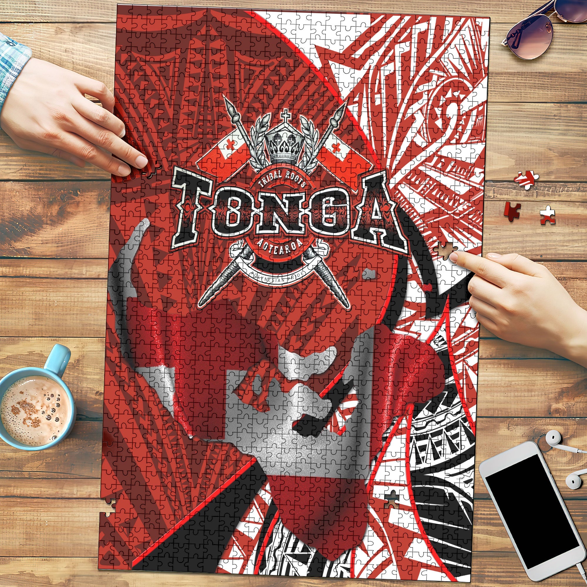 Tonga In My Heart Royal Coat Of Arms Puzzles