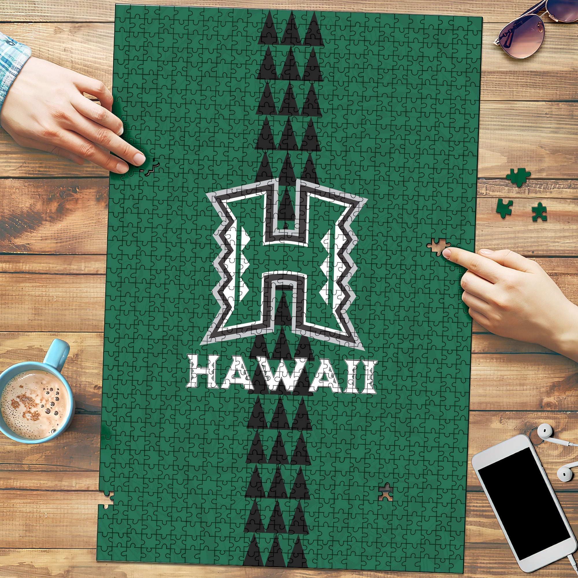 Hawaii Rainbow Warriors Rugby Puzzles