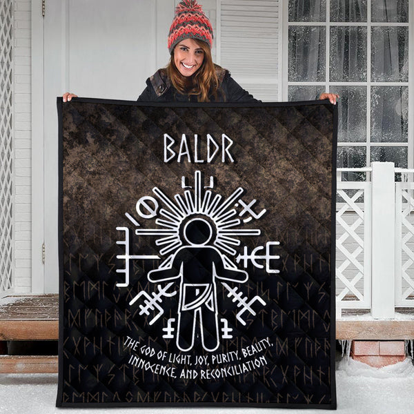 Viking Premium Quilt Baldr God