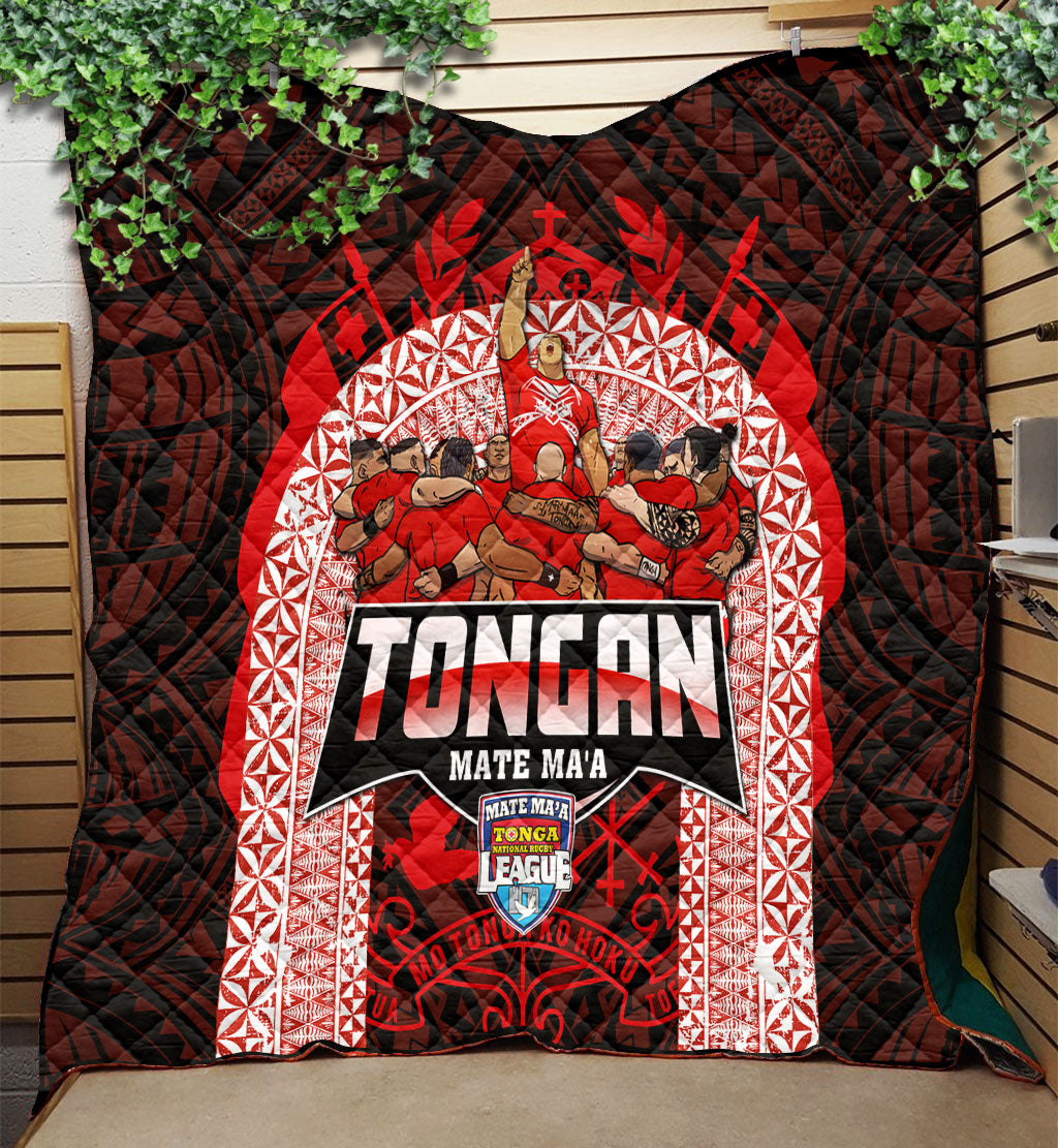 Tonga Mate Ma'a Rugby League Quilt