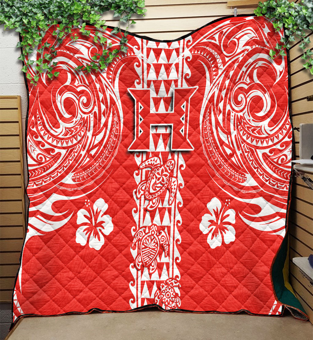 Hilo Hawaii Seal Quilt Turtle Style