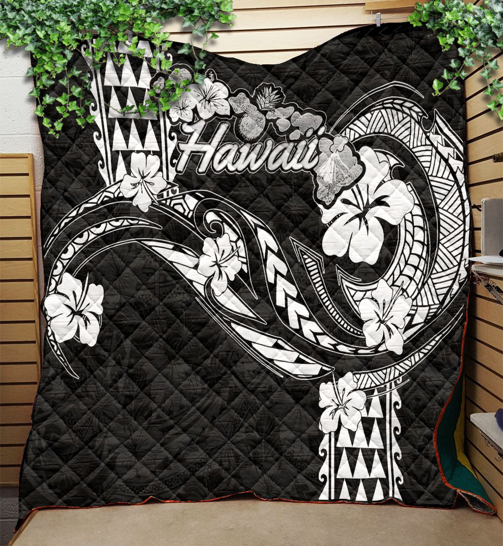 Hawaii Seal Quilt Turtle & Map Style