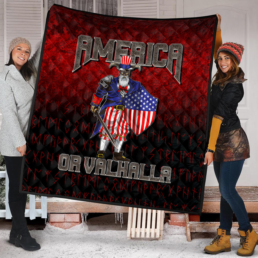 Viking Premium Quilt America Or Valhalla