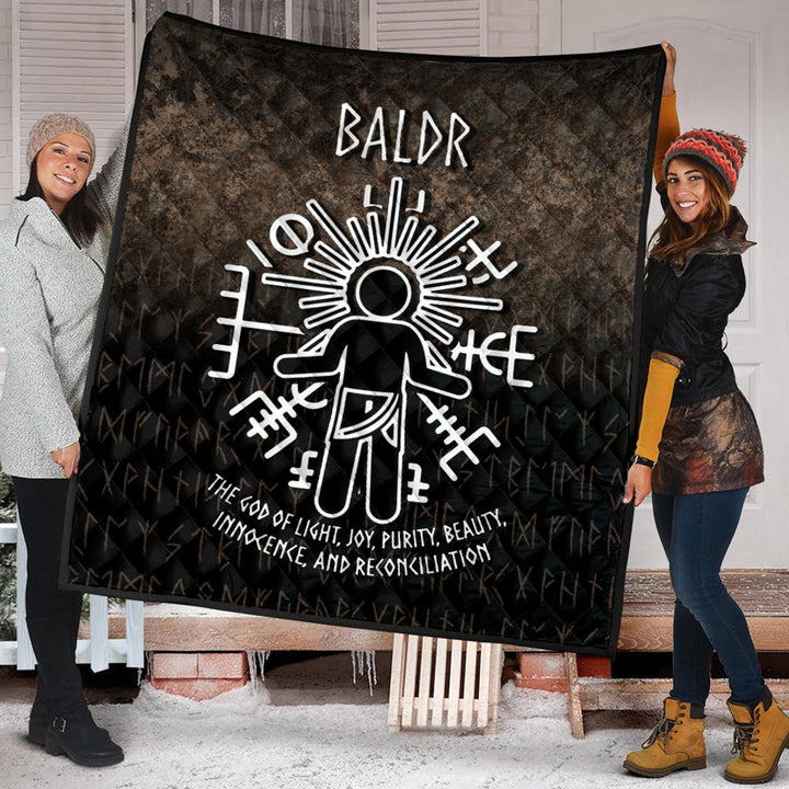 Viking Premium Quilt Baldr God