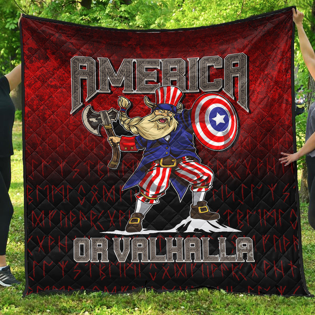 Viking Premium Quilt America Or Valhalla