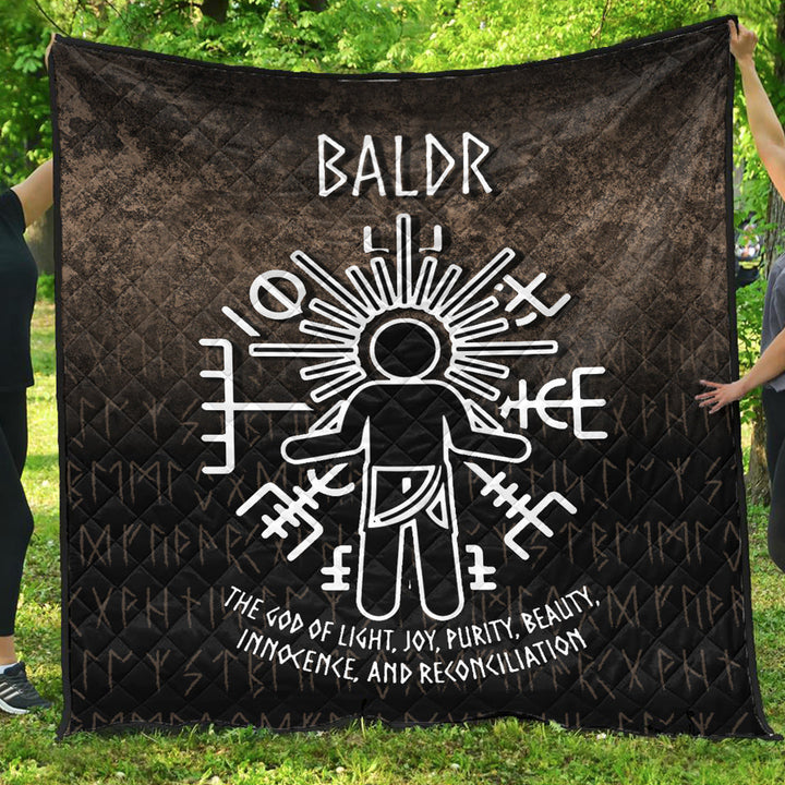 Viking Premium Quilt Baldr God