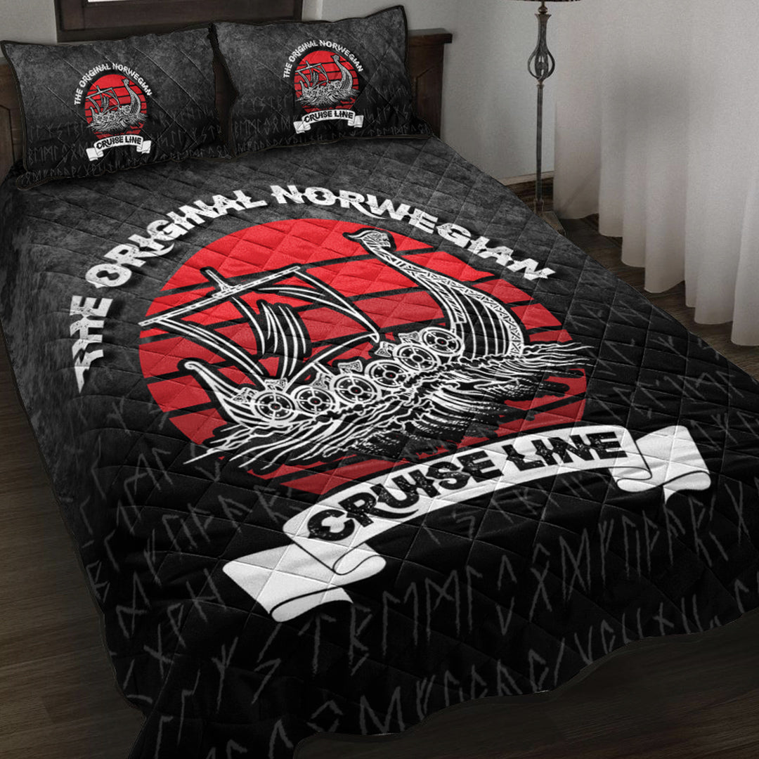 Viking Quilt Bedding Set The Original Norwegian Cruise Line