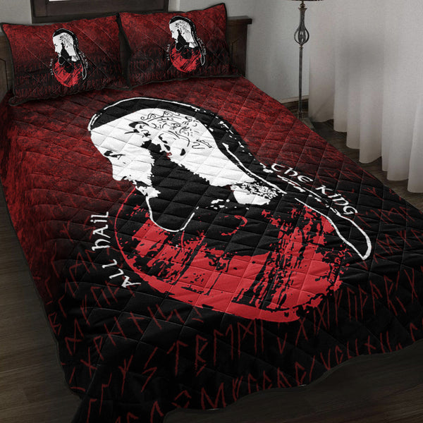 Viking Quilt Bedding Set All Hail The King Viking