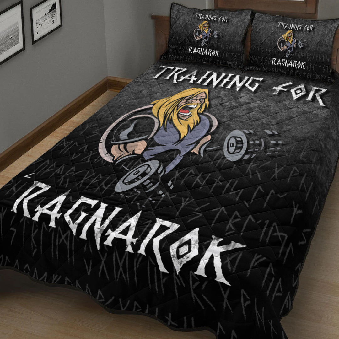 Viking Quilt Bedding Set Training For Ragnarok Ver02