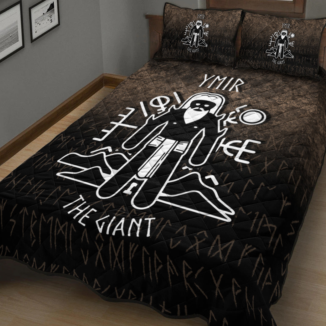 Viking Quilt Bedding Set Ymir The Giant