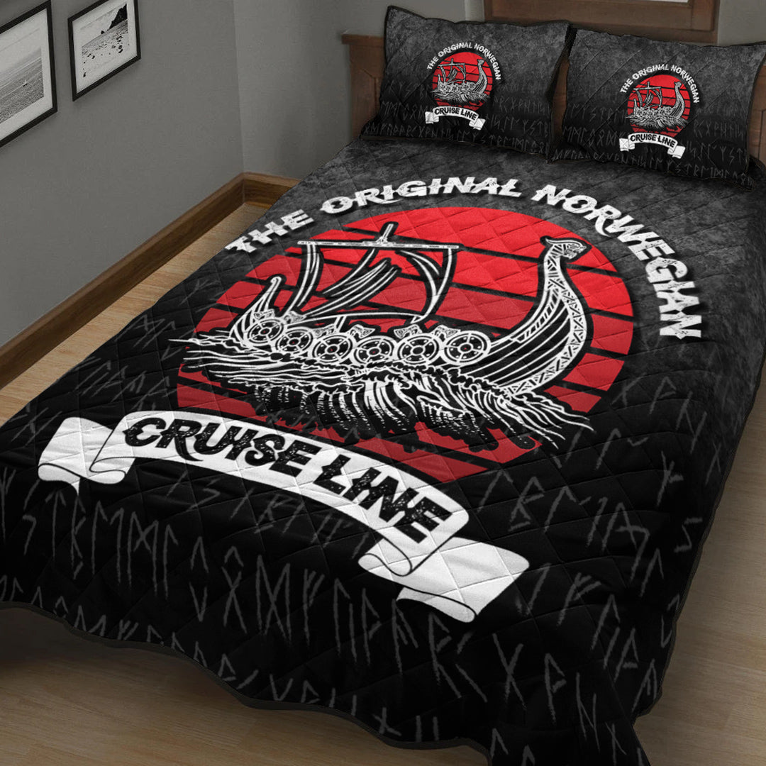 Viking Quilt Bedding Set The Original Norwegian Cruise Line