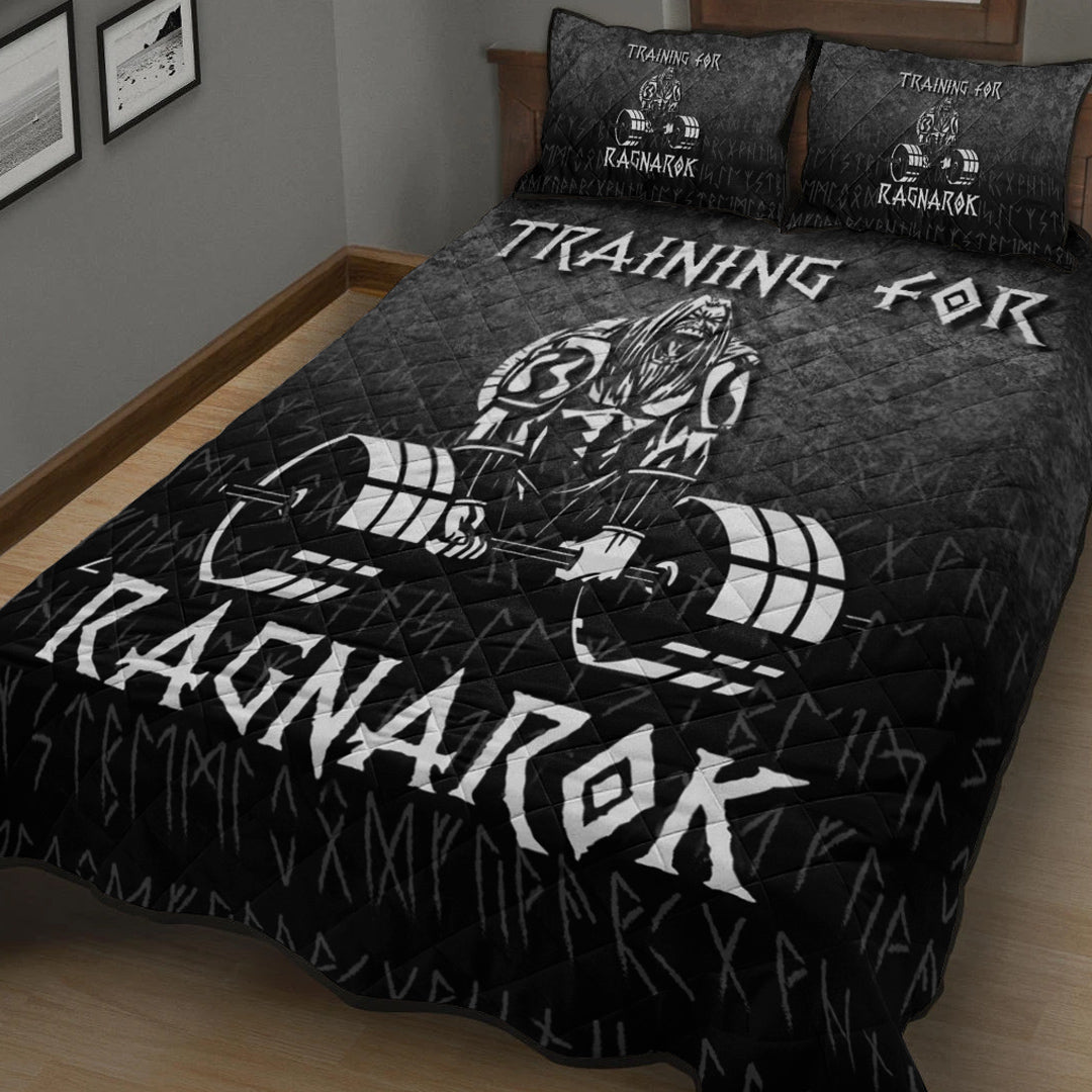 Viking Quilt Bedding Set Training For Ragnarok Ver01