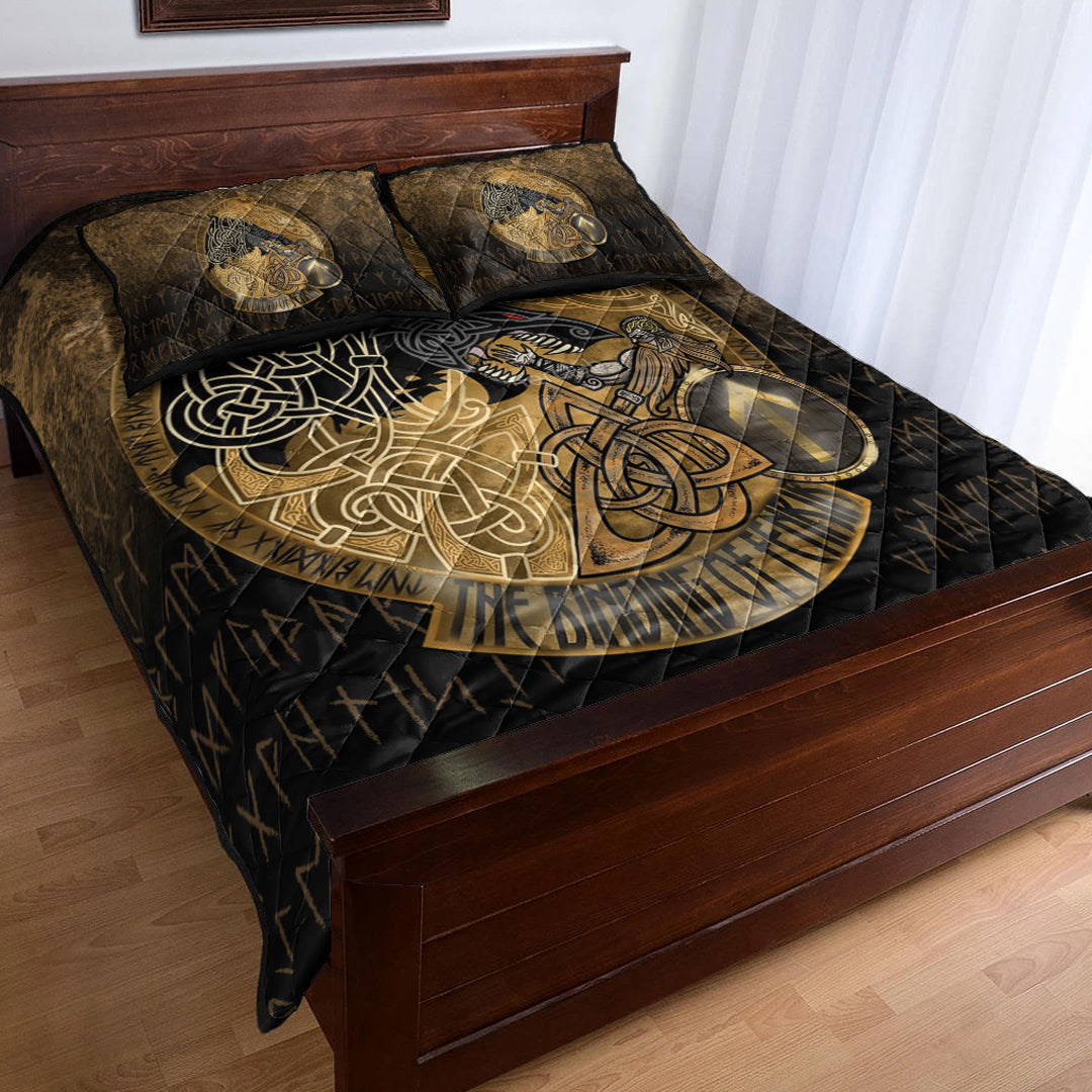 Viking Quilt Bedding Set The Binding of Fenrir