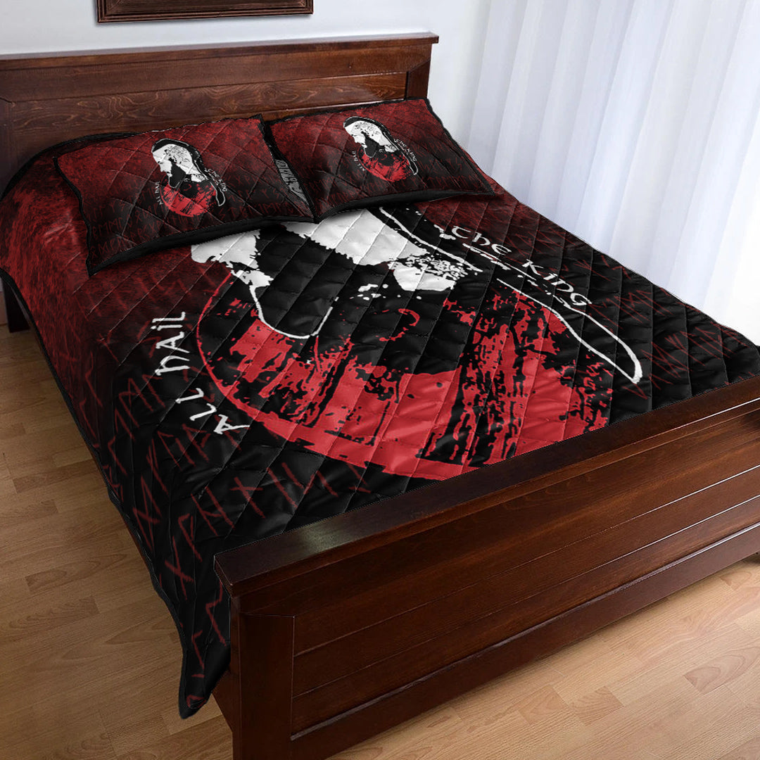 Viking Quilt Bedding Set All Hail The King Viking