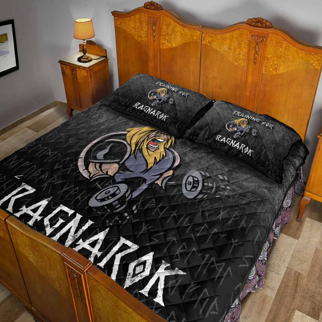 Viking Quilt Bedding Set Training For Ragnarok Ver02