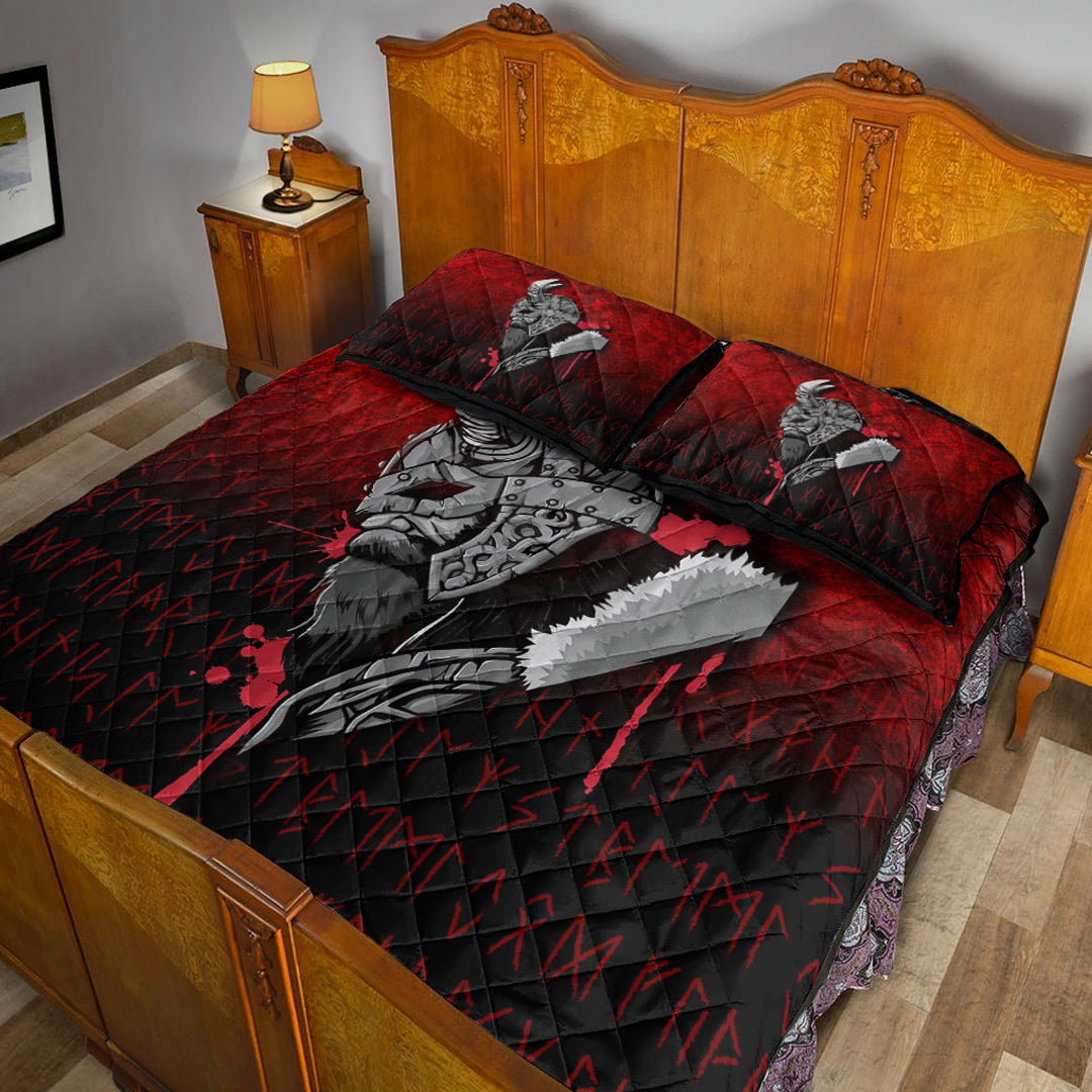 Viking Quilt Bedding Set Viking Nordic Odin