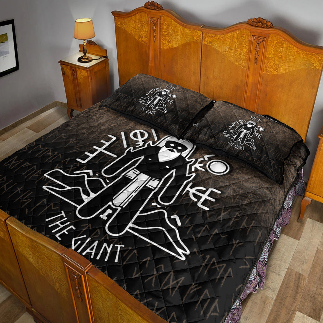 Viking Quilt Bedding Set Ymir The Giant