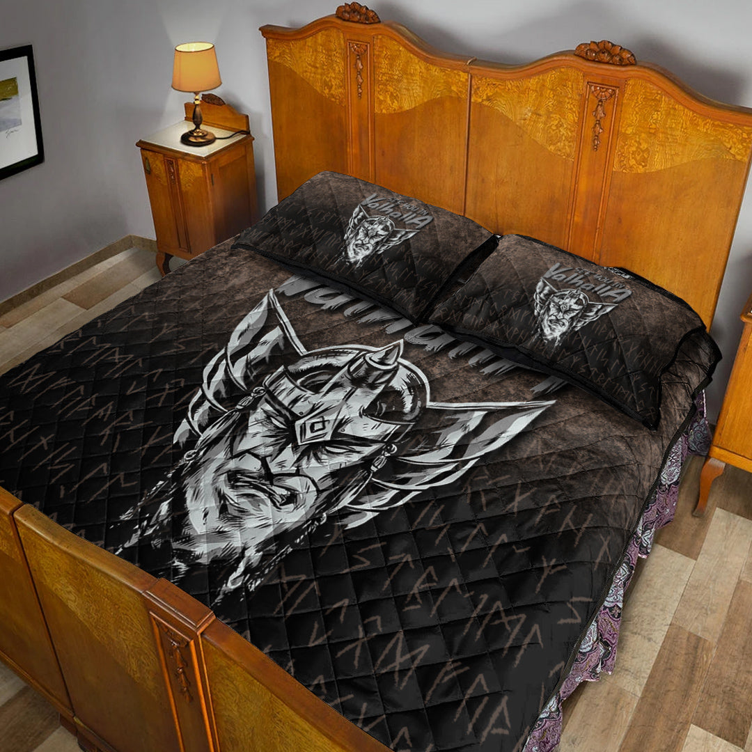 Viking Quilt Bedding Set See You In Valhalla Ver02