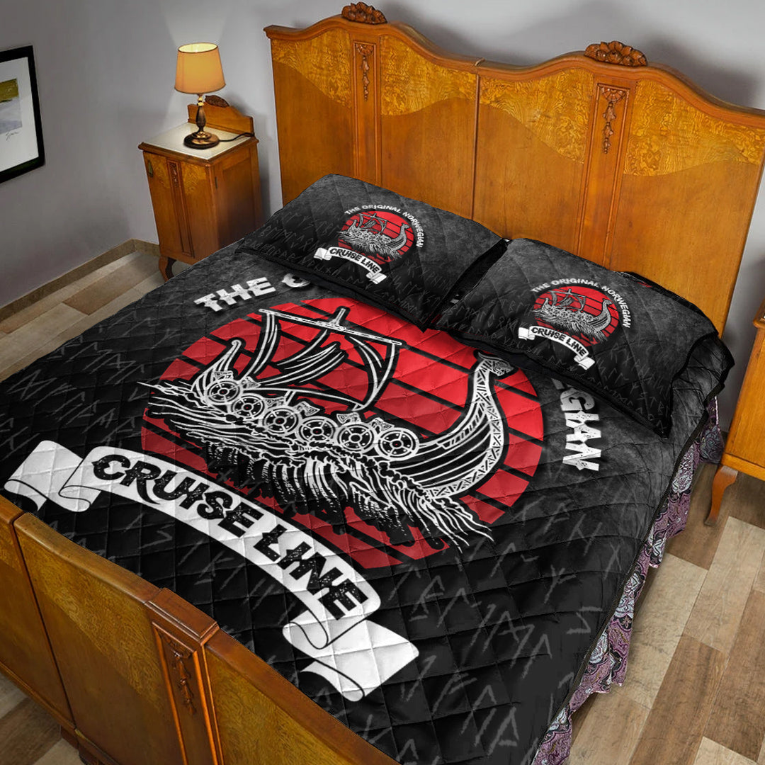 Viking Quilt Bedding Set The Original Norwegian Cruise Line