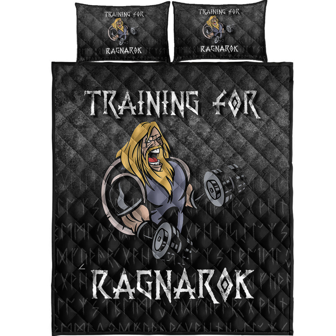 Viking Quilt Bedding Set Training For Ragnarok Ver02