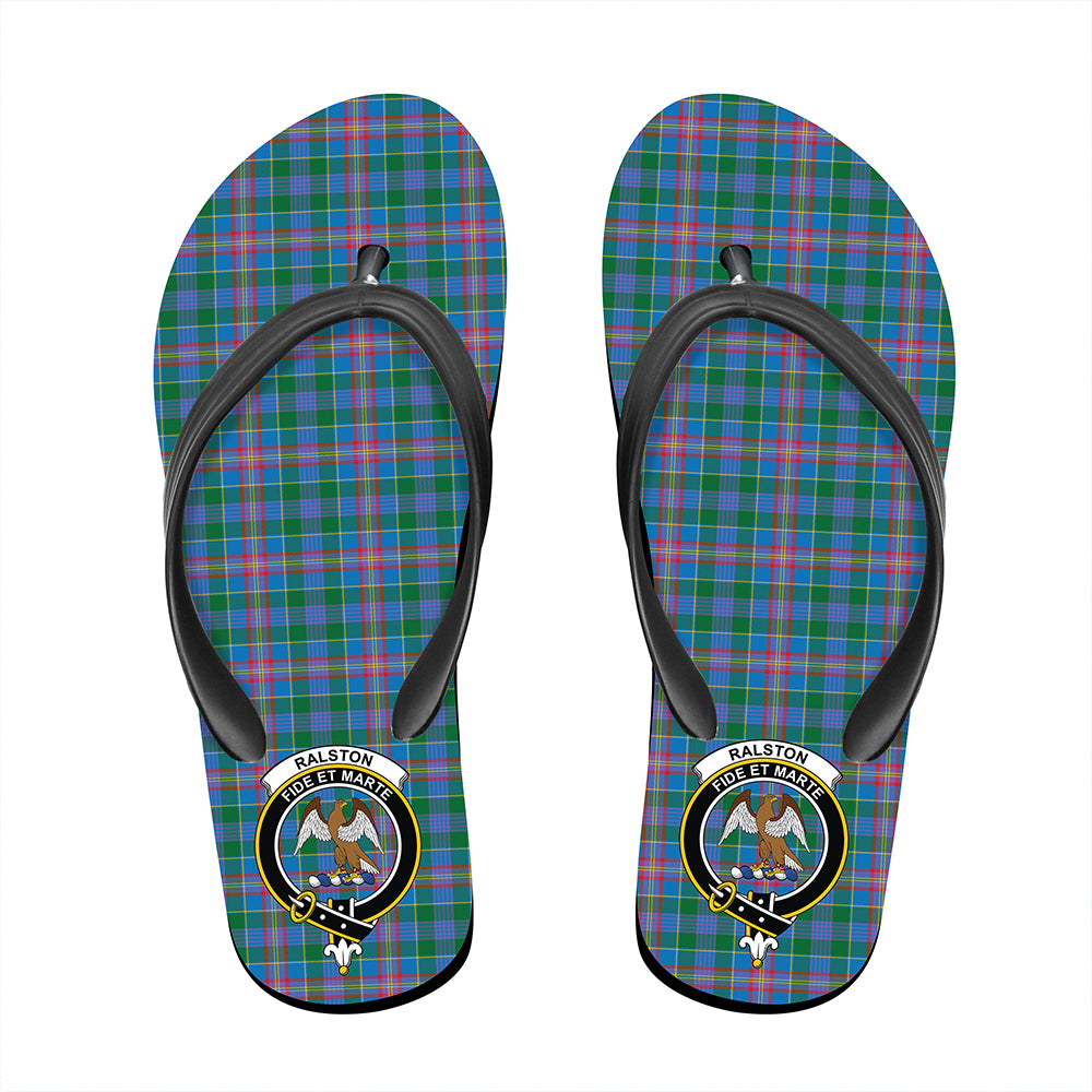 Ralston Tartan Crest Flip Flop – To The Closet