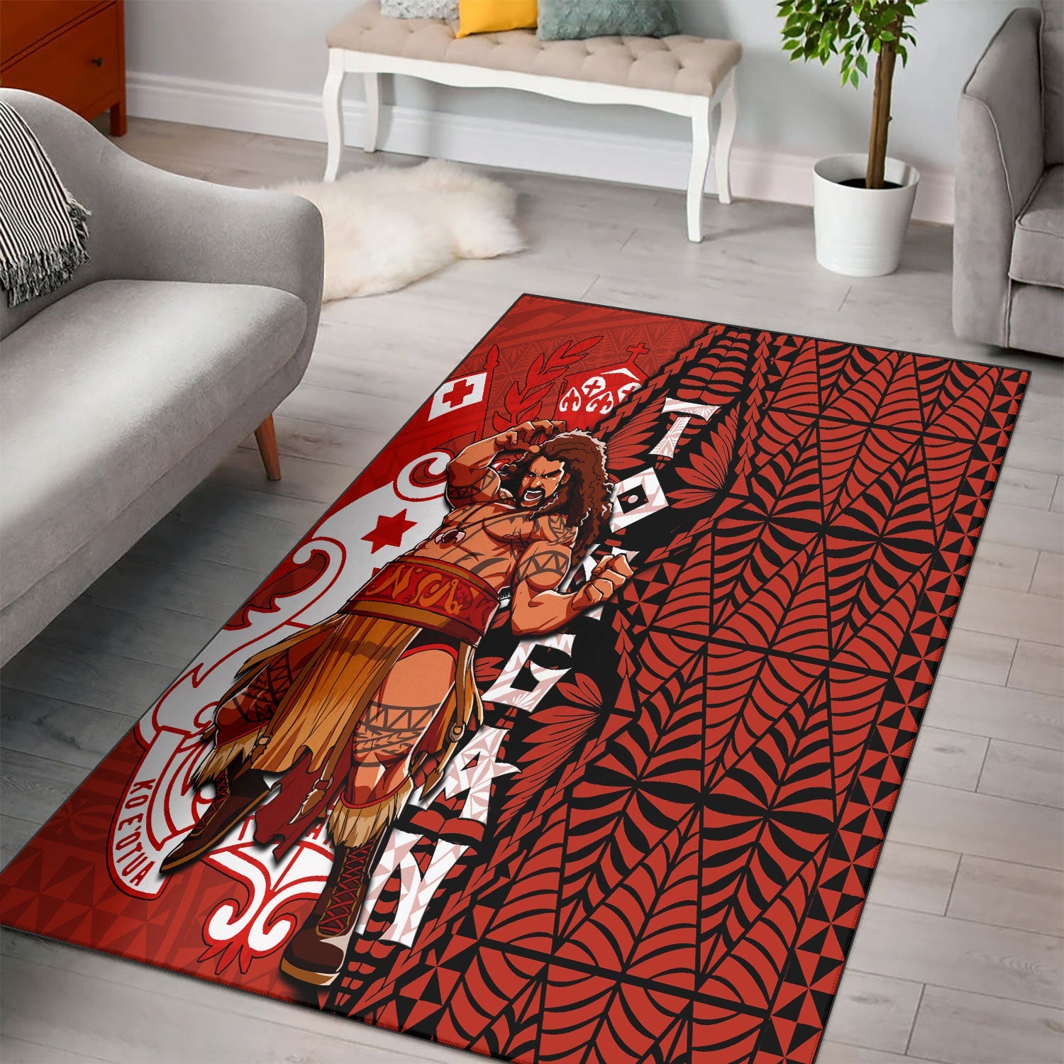 Tonga The Tonga Terror Area Rug