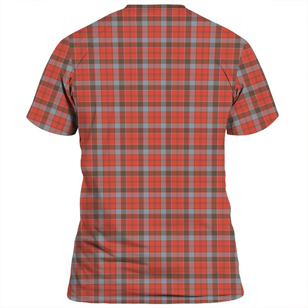 Robertson Weathered Tartan Classic Crest T-Shirt