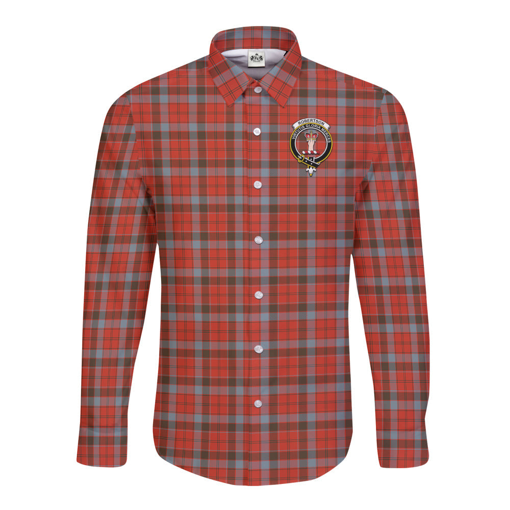 Robertson WeatheredTartan Crest Long Sleeve Button Shirt