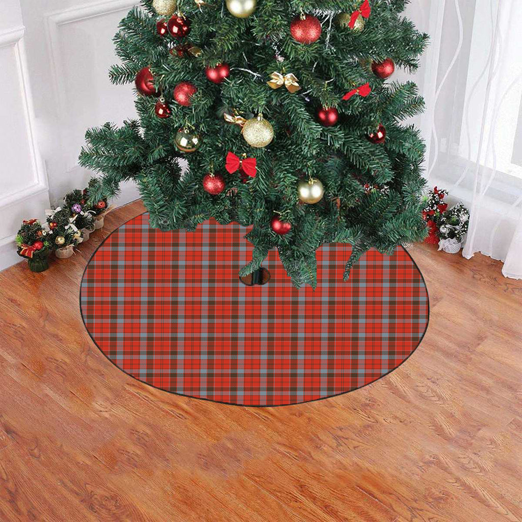 Robertson Weathered Tartan Plaid Christmas Tree Skirt