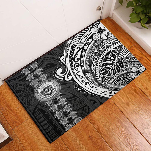 Hawaii Seal Polynesian Turtle Line Door Mat