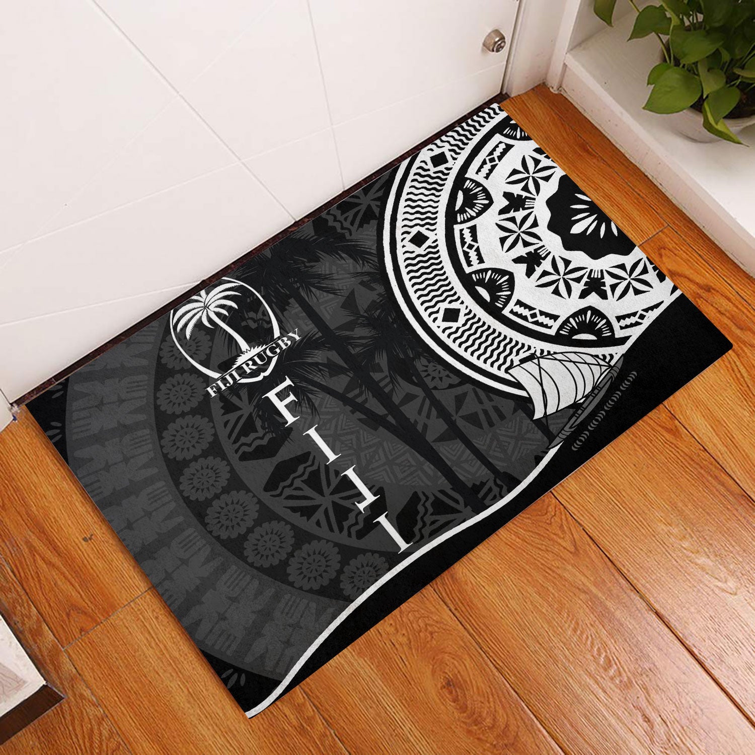 Fiji Rugby Door Mat