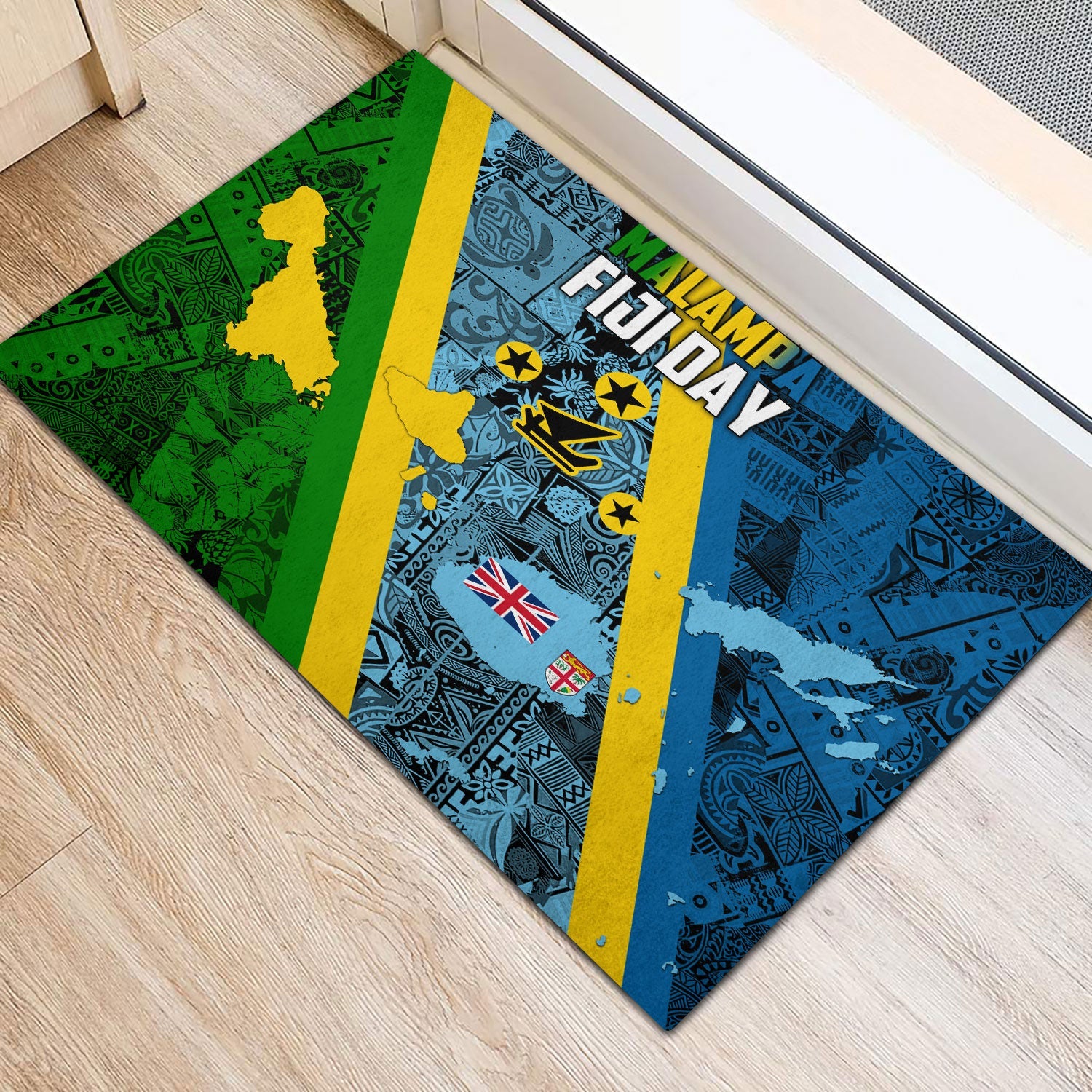 Malampa Fiji Day Door Mat