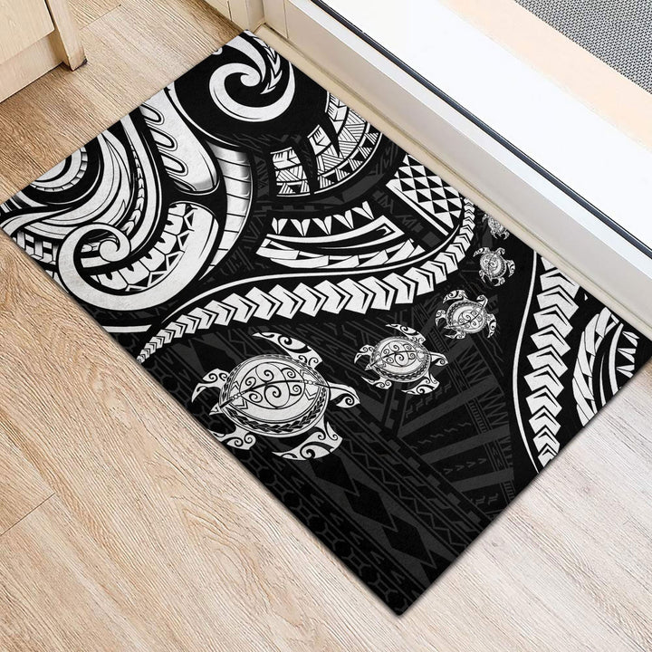 Seal Of American Samoa Door Mat Turtle Style