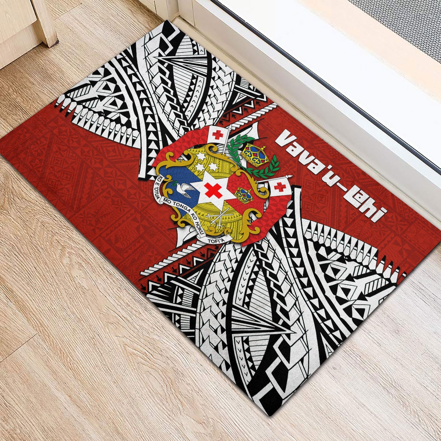 Tonga Vava'u Lahi Coat Of Arms Door Mat