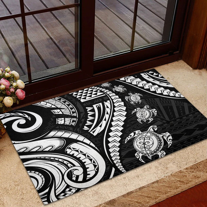 Seal Of American Samoa Door Mat Turtle Style