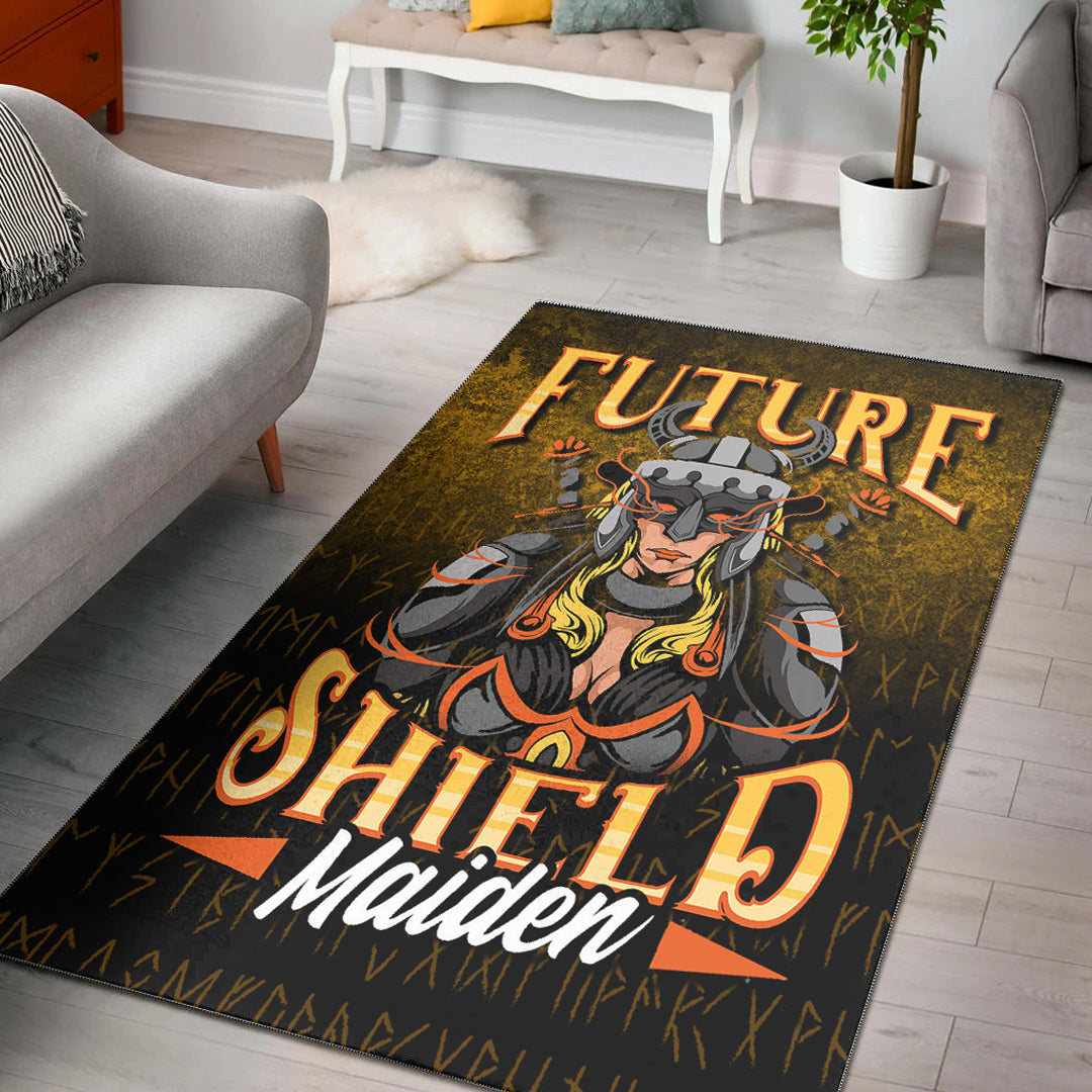 Viking Area Rug Future Shield Maiden